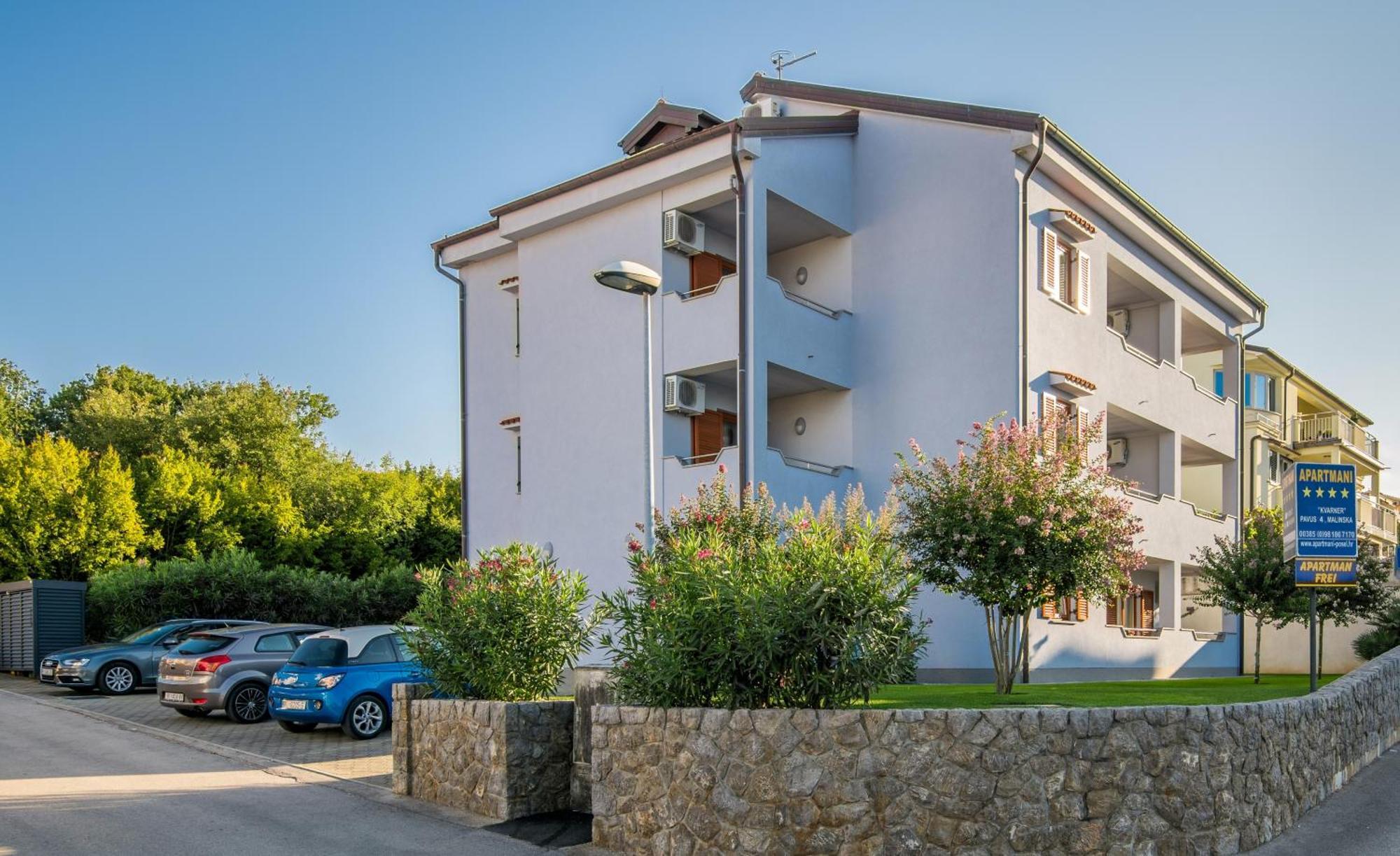 מאלינסקה Apartments Kvarner מראה חיצוני תמונה