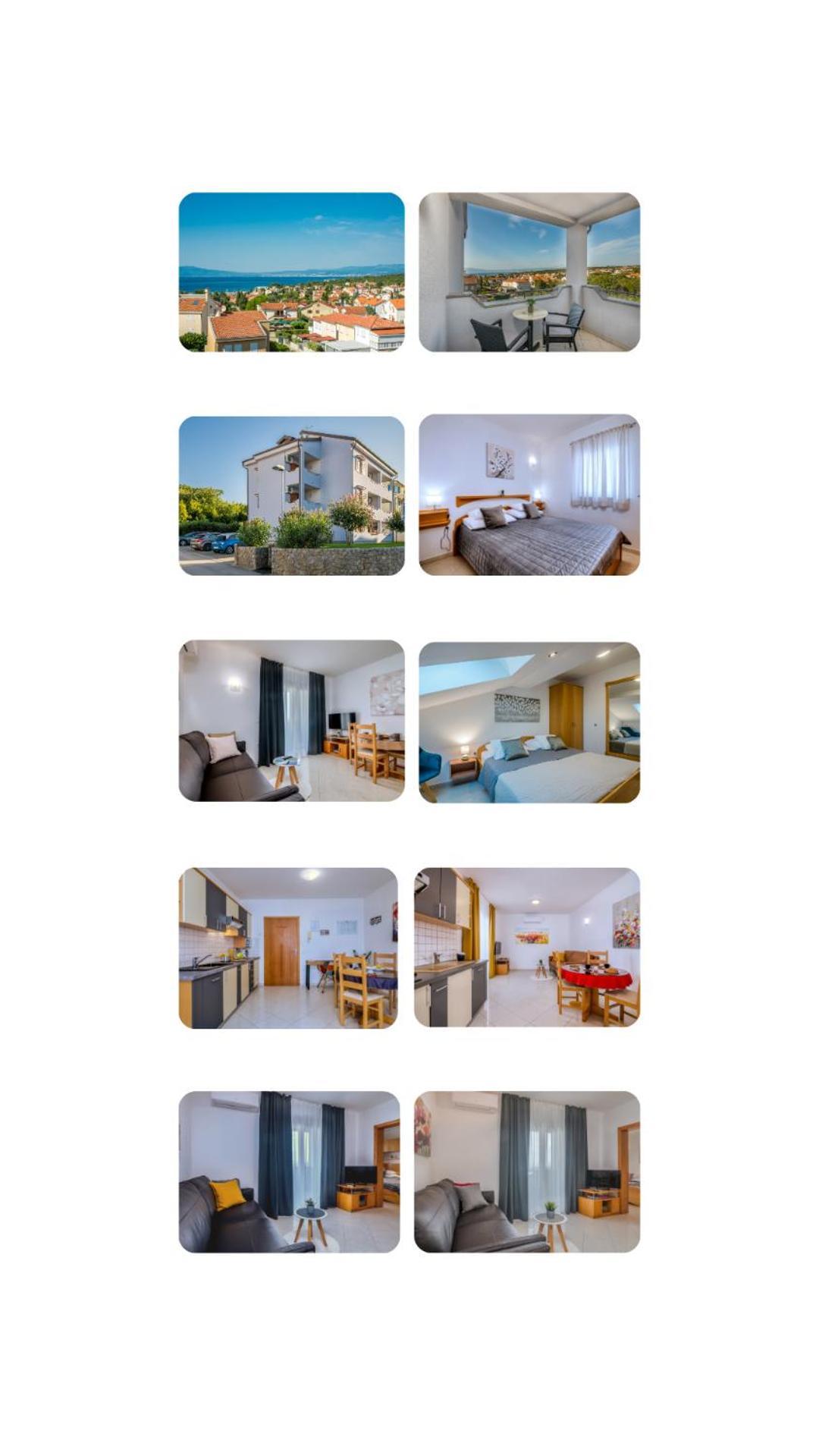 מאלינסקה Apartments Kvarner מראה חיצוני תמונה