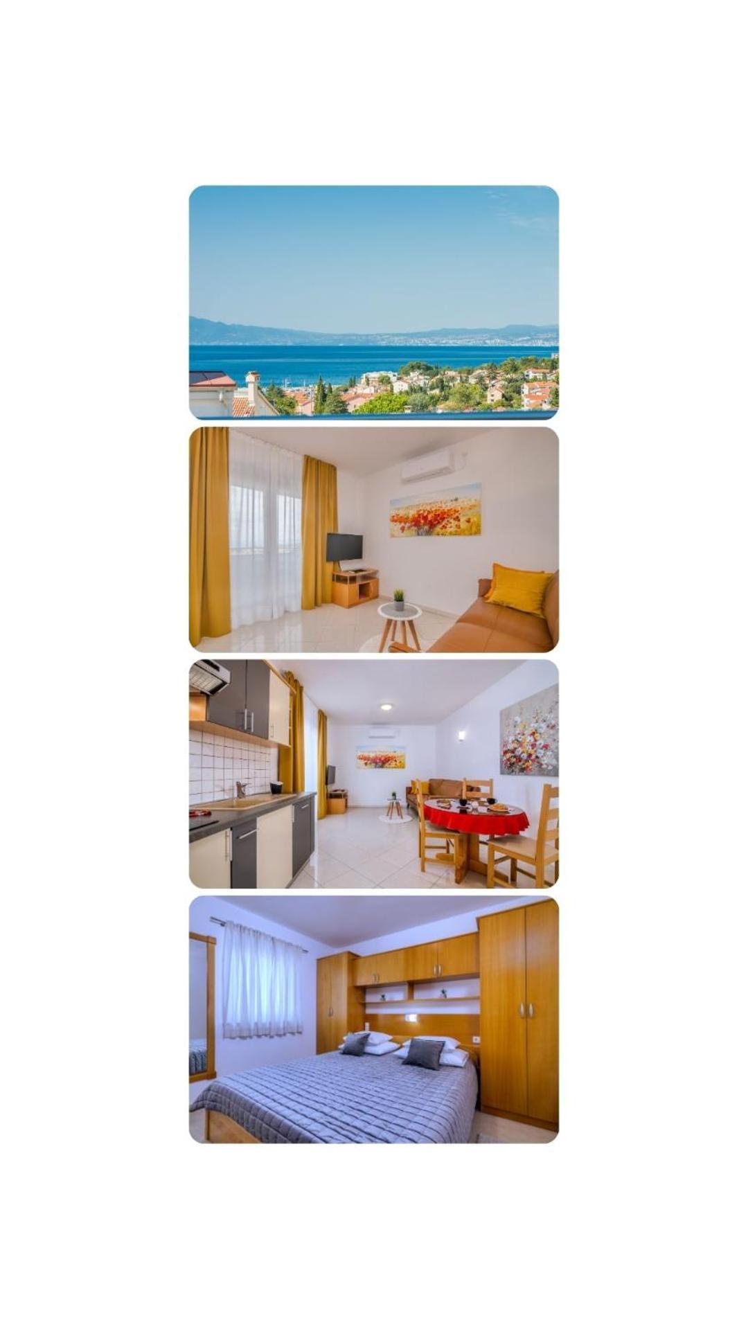 מאלינסקה Apartments Kvarner מראה חיצוני תמונה