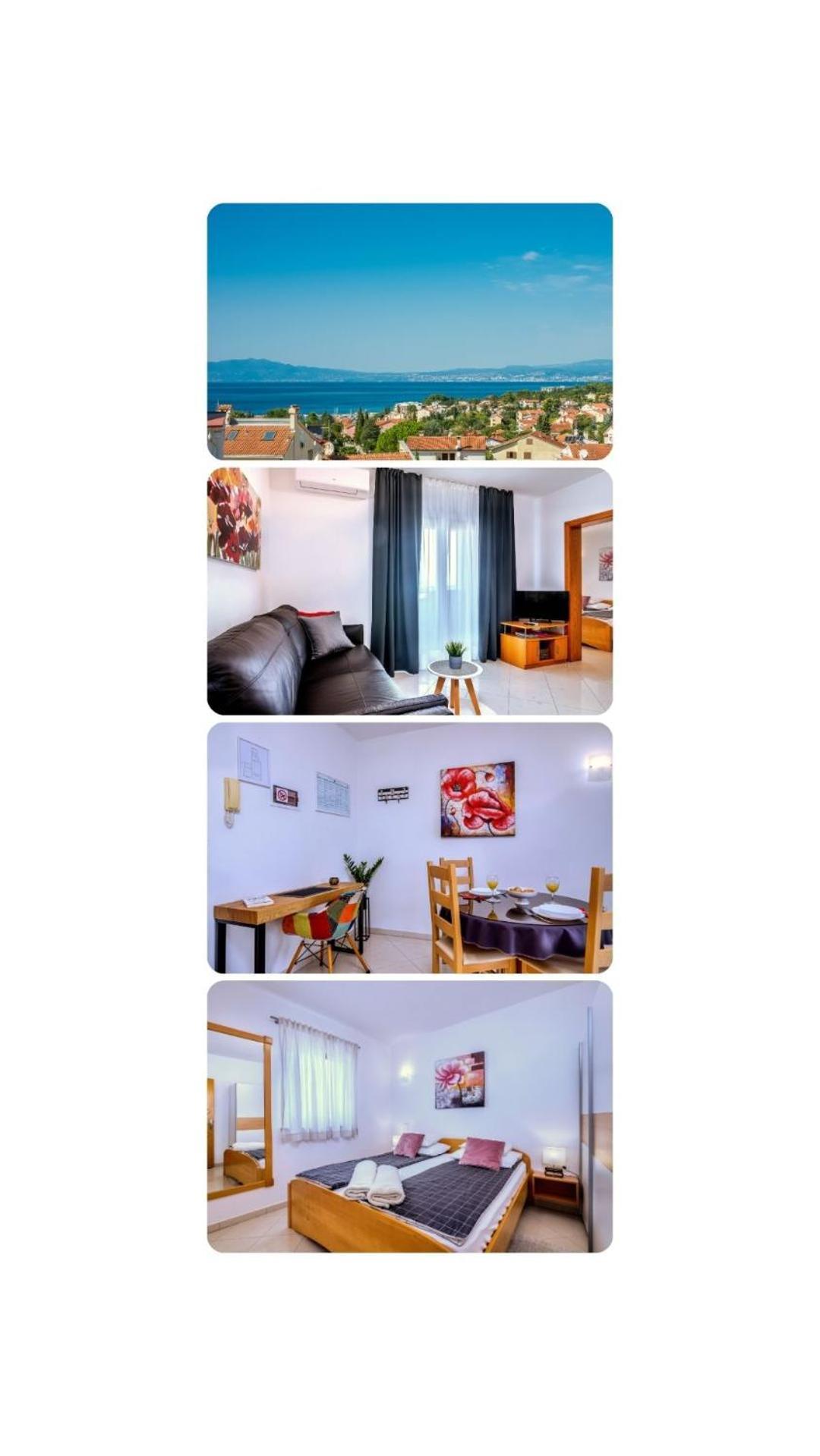 מאלינסקה Apartments Kvarner מראה חיצוני תמונה